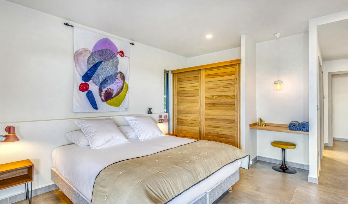24 Location villa Terres Basses Saint Martin_chambre 1